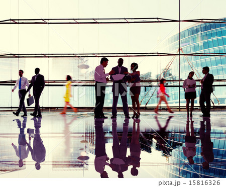 Corporate Business Team Connection Discussion Working Concept 15816326