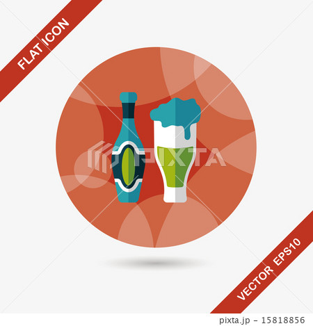 wine flat icon with long shadow,eps10 wine flat icon with long shadow,eps10 15818856