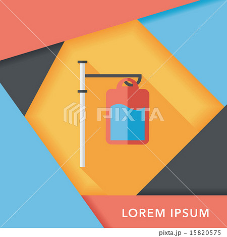 IV bag flat icon with long shadow,eps10 15820575