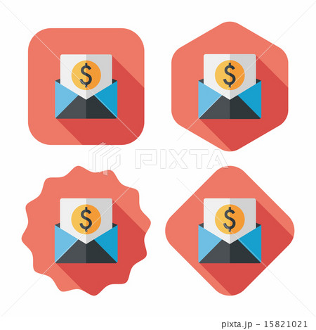 bills flat icon with long shadow,eps10 bills flat icon with long shadow,eps10 15821021