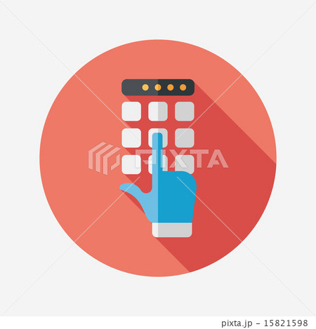 ATM flat icon with long shadow,eps10 ATM flat icon with long shadow,eps10 15821598