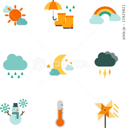 [SILL069] Life Icon_002のイラスト素材 [15829821] - PIXTA