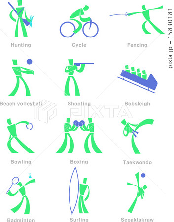 [SILL073] Sports Icon_003 15830181