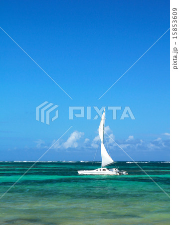 Yacht with sail Yacht with sail 15853609