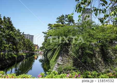 小倉城　お堀　　　　　　　 15854532