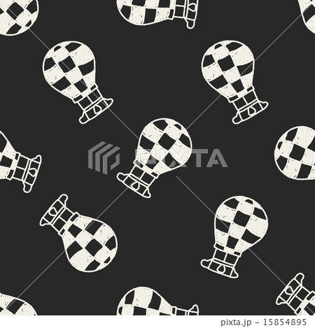 Doodle Hot Air Balloon seamless pattern background Doodle Hot Air Balloon seamless pattern background 15854895