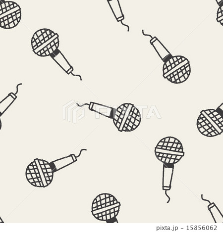 Oven doodle drawing seamless pattern background Oven doodle drawing seamless pattern background 15856062