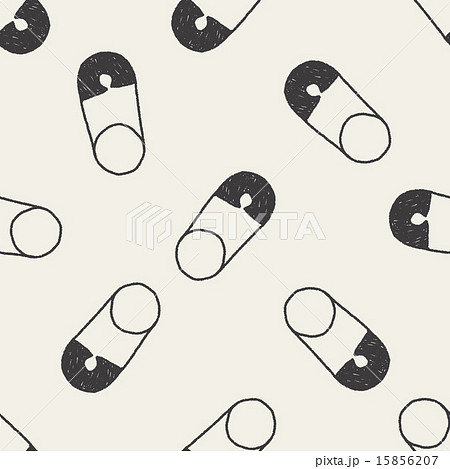 radio doodle drawing seamless pattern background 15856207