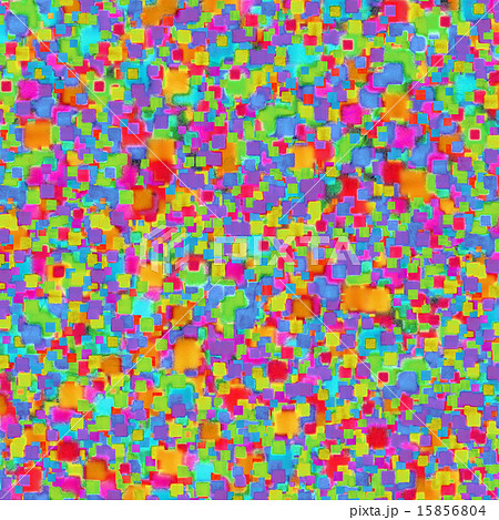 モザイク柄のイラスト素材