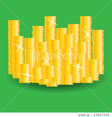 Pile of coins 15857330