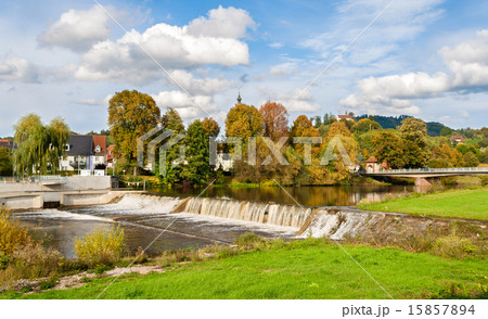 Cascade at Kinzig river in the Black Forest Cascade at Kinzig river in the Black Forest 15857894