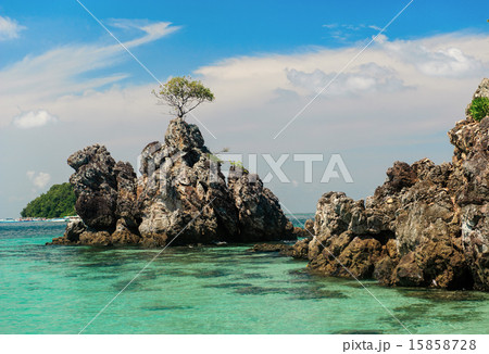 Phuket coastline, Kai Nui Island Phuket coastline, Kai Nui Island 15858728