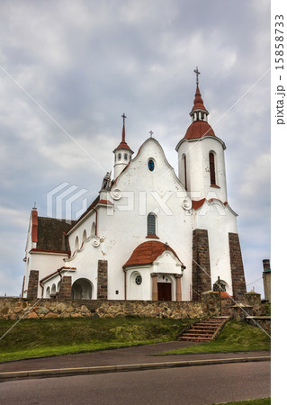 Catholic Church in Soly, Grodno region, Belarus. Catholic Church in Soly, Grodno region, Belarus. 15858733