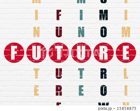 Time concept: word Future in solving Crossword Puzzle 15858875
