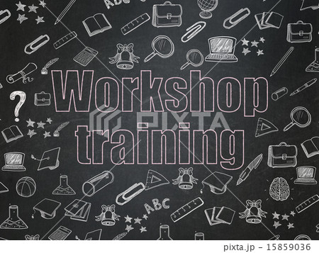 Studying concept: Workshop Training on School Board background Studying concept: Workshop Training on School Board background 15859036