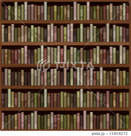 Bookshelf Generated Hires Textureのイラスト素材