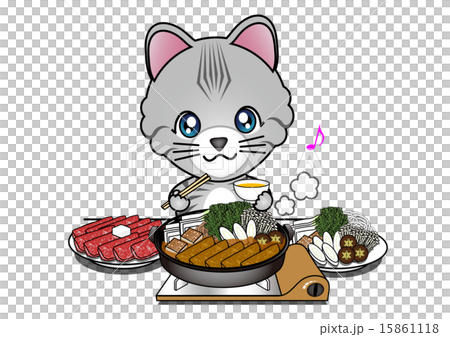 貓吃壽喜燒 15861118