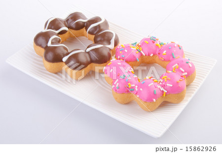 donuts. delicious and sweet donuts on background 15862926