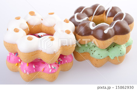 Donut, Colorful Donuts on background Donut, Colorful Donuts on background 15862930