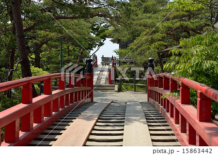 五大堂のすかし橋 15863442