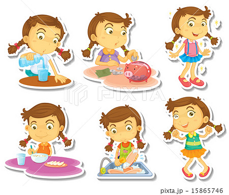 Girl routine 15865746