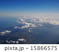 上空からの空と街 15866575