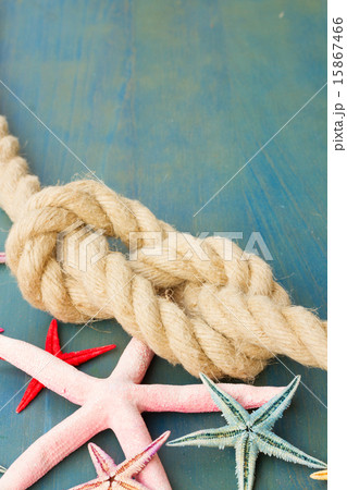 marine rope with starfish marine rope with starfish 15867466