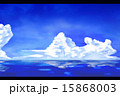 黒枠入り空と雲 15868003