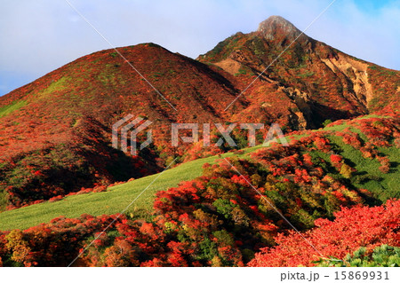 紅葉の那須・朝日岳 15869931