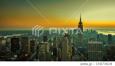 panorama of manhattan, new york panorama of manhattan, new york 15873628