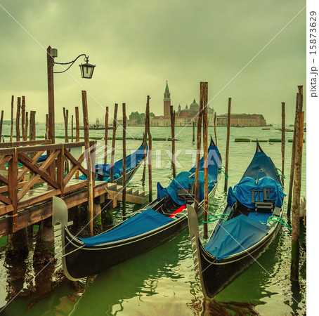 Gondolas at Grand Canal, Venice, Italy Gondolas at Grand Canal, Venice, Italy 15873629