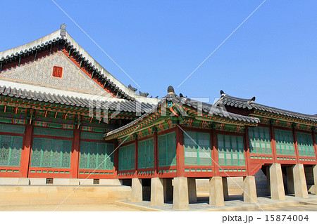 景福宮 世界遺産 ソウル 韓国の写真素材