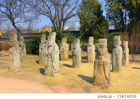 国立民俗博物館 孝子閣 ソウル 韓国の写真素材