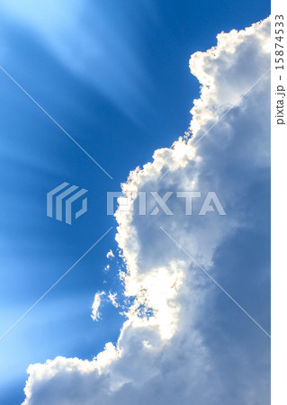 Dark ominous clouds. Dramatic sky 15874533