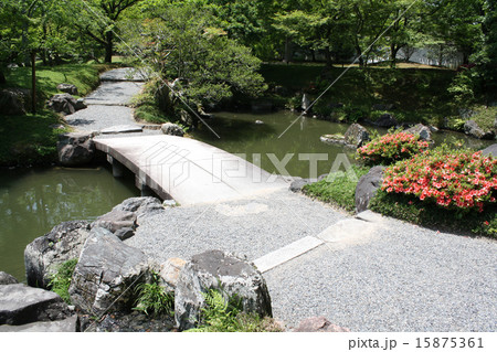 仙洞御所の庭園　六枚橋 15875361