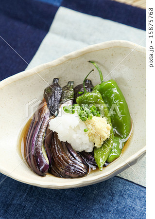 なすの揚げ浸し なすの揚げ浸し 15875768