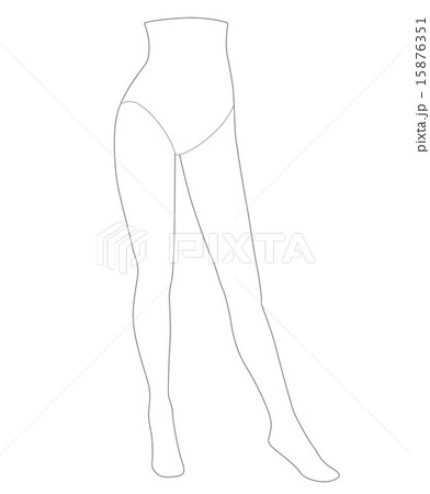 女性_脚_テンプレート 女性_脚_テンプレート 15876351
