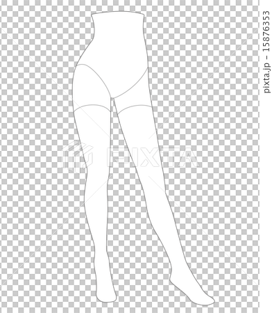 Women _ Legs _ Template - Stock Illustration [15876353] - PIXTA