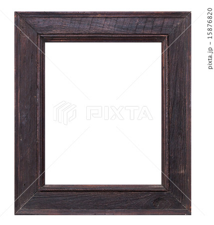 Wood frame isolated on white Wood frame isolated on white 15876820