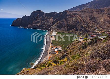 Beach in La Gomera island - Canary Beach in La Gomera island - Canary 15877526