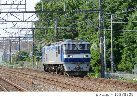 貨物列車　EF210　単機　府中本町駅 15878209