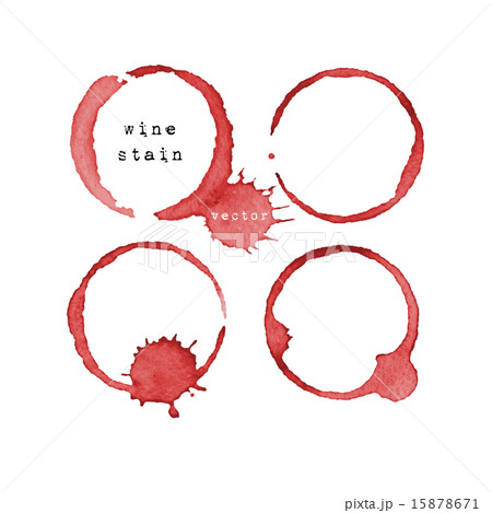Wine glass mark isolated on white background.  15878671