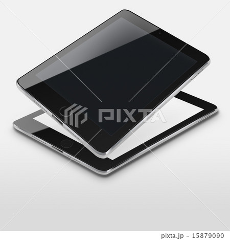 Tablet computers with blank and black screens. Tablet computers with blank and black screens. 15879090