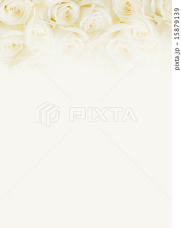 ナチュラル背景 バラのイラスト素材