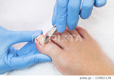 process of pedicure at beauty salon process of pedicure at beauty salon 15882138