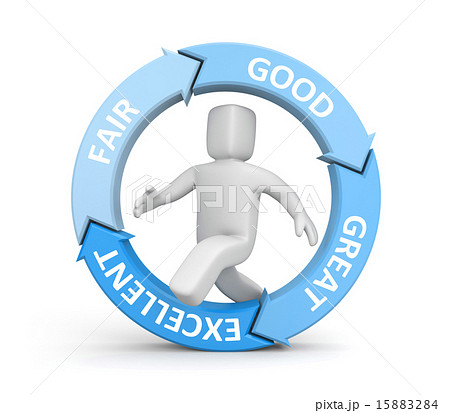 Fair, Good, Great, Excellent のイラスト素材 [15883284] - PIXTA