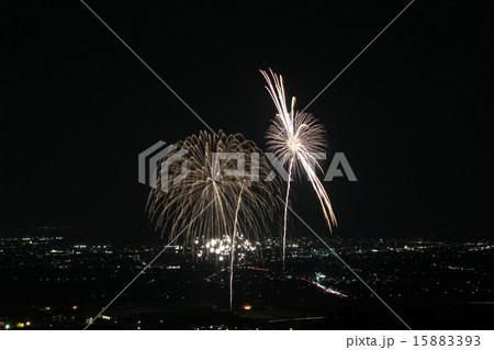 福島ミュージック花火と夜景 15883393