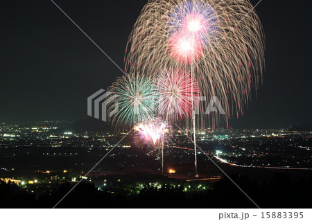福島ミュージック花火と夜景 15883395