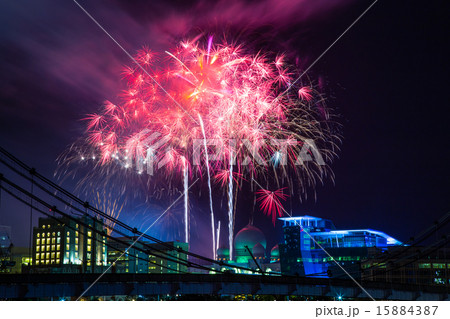 New Year Fireworks Show At Putrajaya, Malaysia 15884387