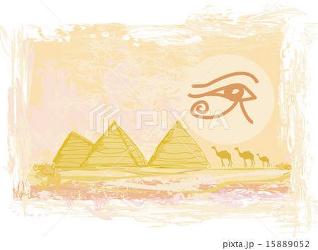 Egypt symbols and Pyramids  15889052